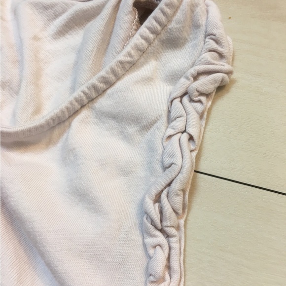 🐚Girls H&M seashell glitters Gold Pink sleeveless tee t-shirt tank top - Picture 4 of 6